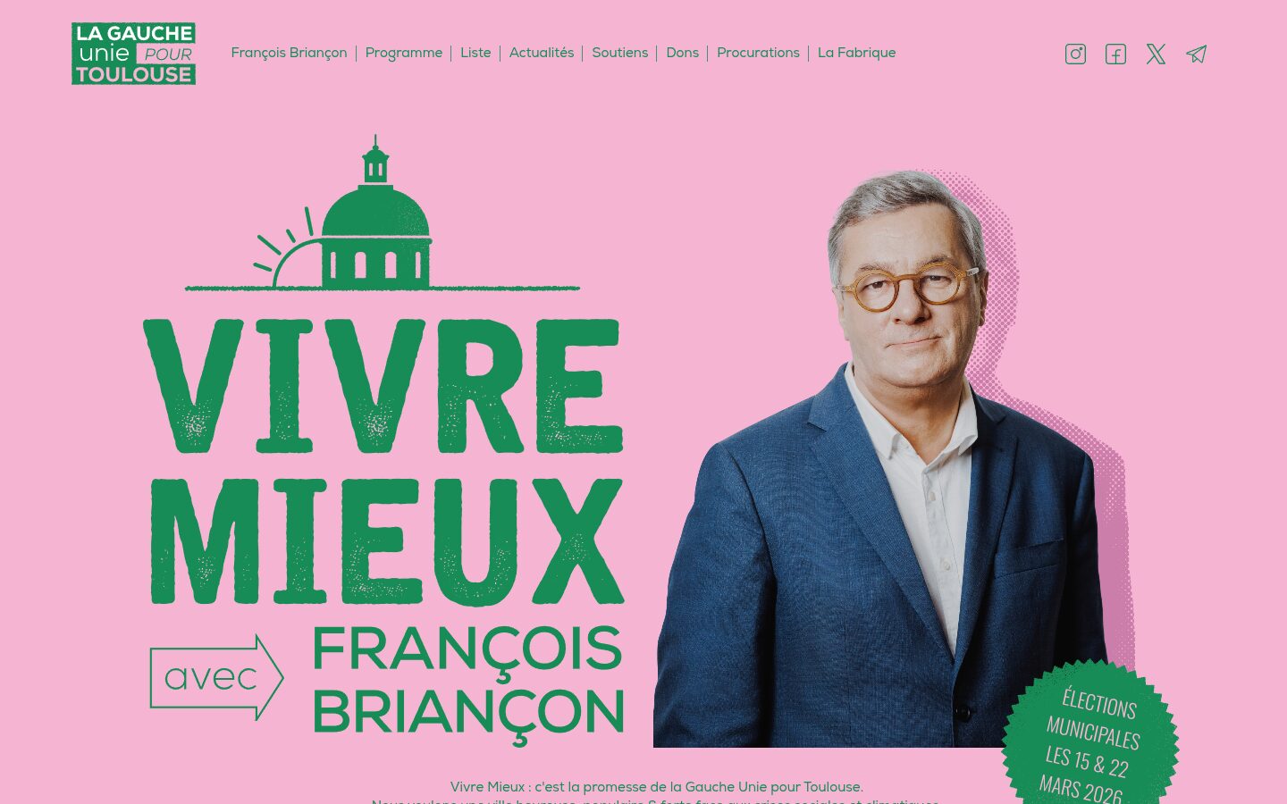 Vivre Mieux Toulouse - accueil