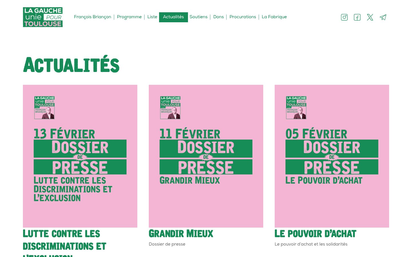Vivre Mieux Toulouse - actualités